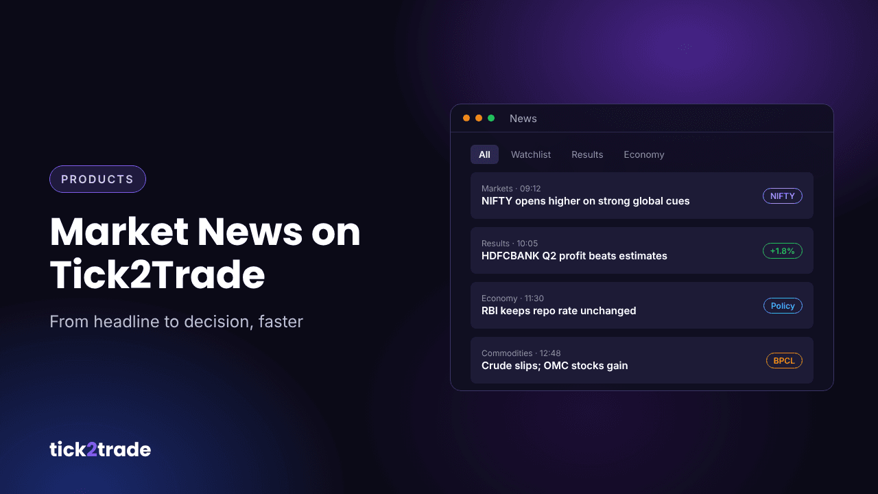Market News on Tick2Trade: How to Use Live News to Make Faster Trading Decisions